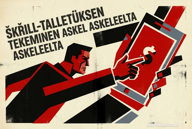 Skrill-talletuksen tekeminen askel askeleelta
